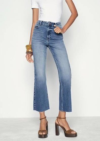 Zara Z1975 Yüksek Bel Jean