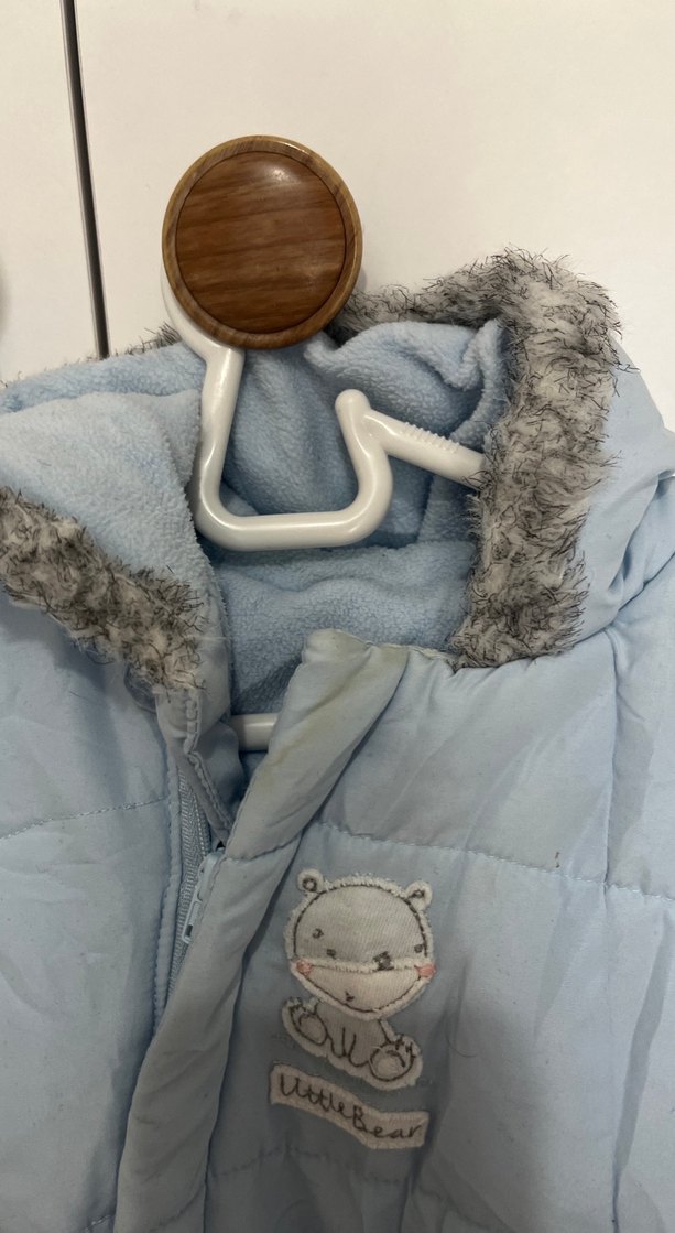 Mavi Kürklü Bebek astronot - Görsel 2