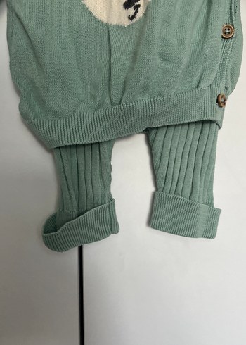 Nakışlı Triko Erkek Bebek Takımı - Görsel 3