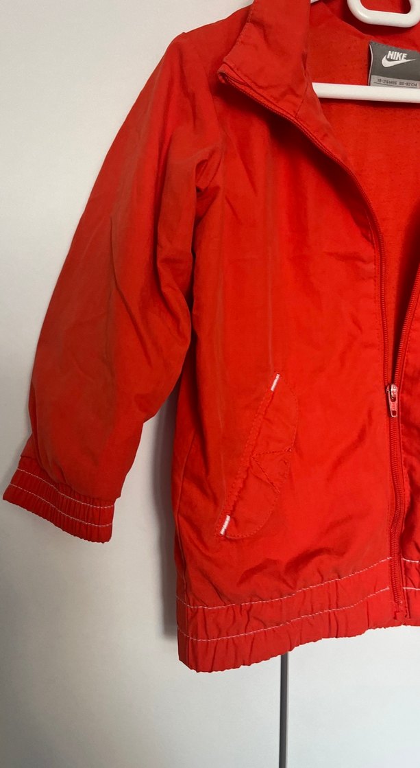 Nike Kırmızı Fermuarlı Erkek Çocuk Ceketi - Görsel 3