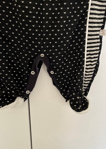 Siyah Erkek Bebek Kolsuz Tulum - Görsel 5