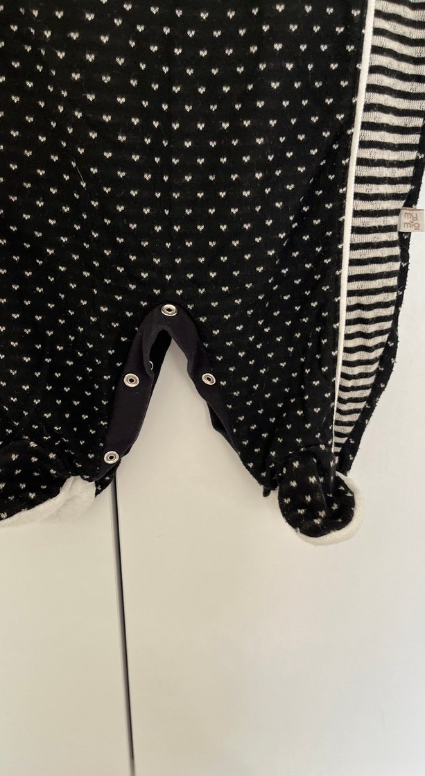 Siyah Erkek Bebek Kolsuz Tulum - Görsel 5