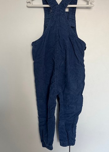 Lacivert Erkek Çocuk Kot Salopet - Görsel 2