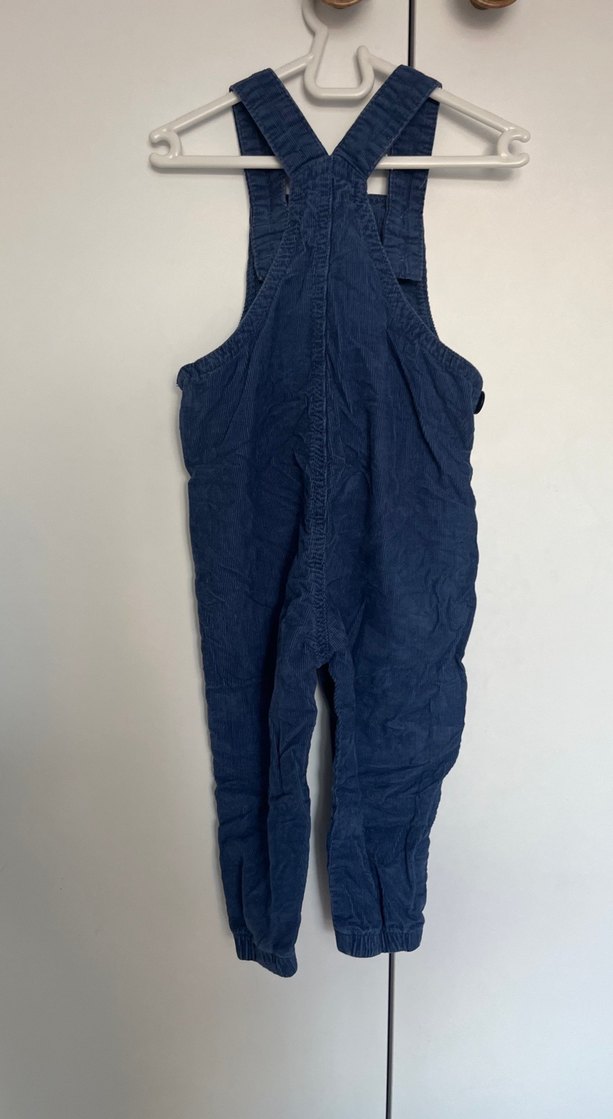 Lacivert Erkek Çocuk Kot Salopet - Görsel 2