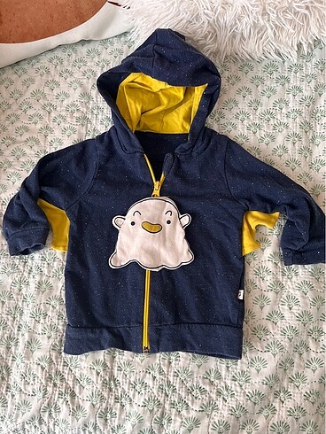 Fermuarlı sweatshirt