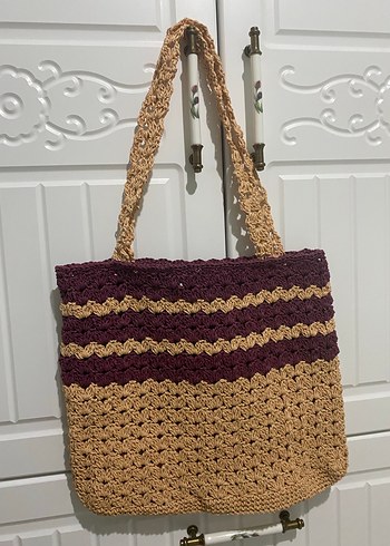 Örgü el emeği Kadın Çanta - Görsel 5