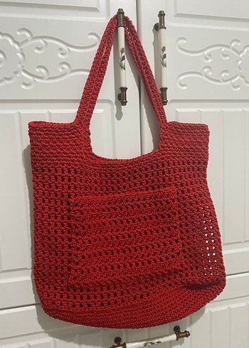 Örgü el emeği Kadın Çanta - Görsel 3