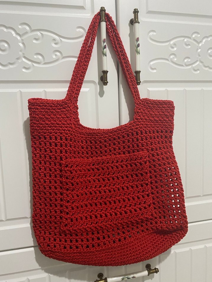 Örgü el emeği Kadın Çanta - Görsel 3