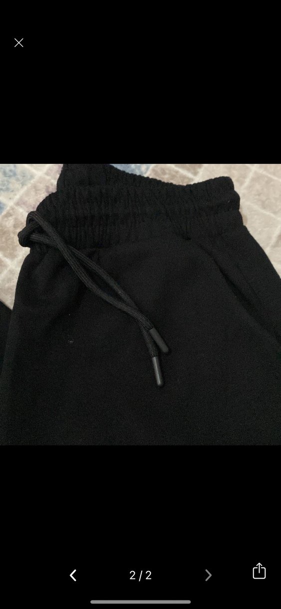 Siyah eşofman - Görsel 2