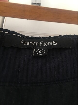 On Fashion Siyah astarli ve cepli elbise