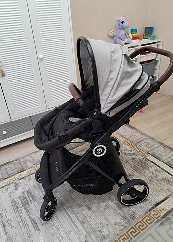 Kinder Baby Stein Gri Bebek Arabası travel sistem - Görsel 6