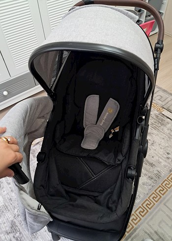 Kinder Baby Stein Gri Bebek Arabası travel sistem - Görsel 10