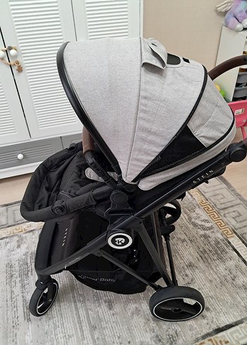 Kinder Baby Stein Gri Bebek Arabası travel sistem - Görsel 5
