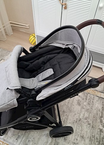 Kinder Baby Stein Gri Bebek Arabası travel sistem - Görsel 13