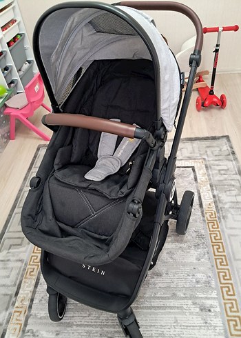 Kinder Baby Stein Gri Bebek Arabası travel sistem - Görsel 7