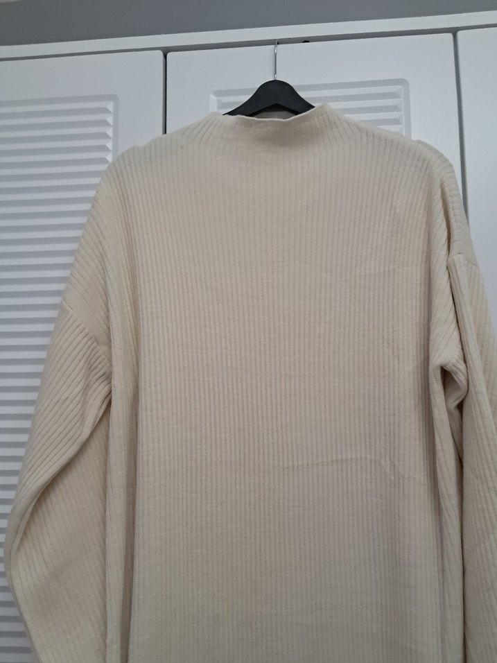 Bej  Uzun Triko - Görsel 3