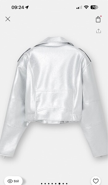 Pull and Bear Deri çeket