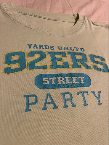 Diğer Su Yeşili Vintage Tshirt