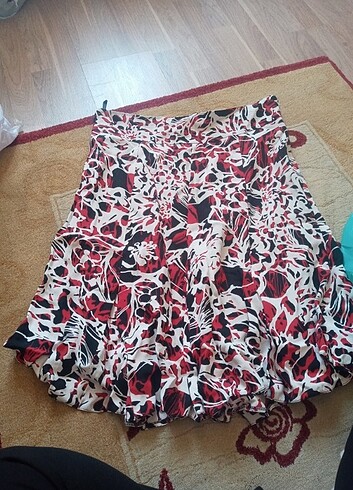 Yazlık ikili takım gömlek buluz etek - Görsel 2