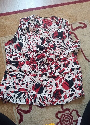 Yazlık ikili takım gömlek buluz etek - Görsel 3