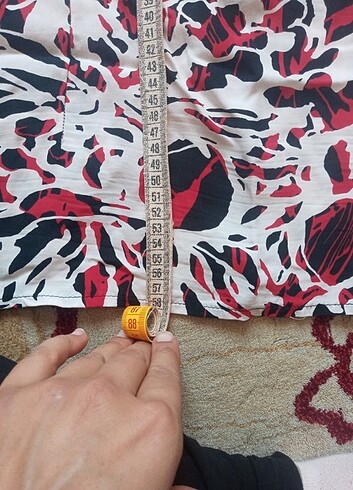 Yazlık ikili takım gömlek buluz etek - Görsel 7