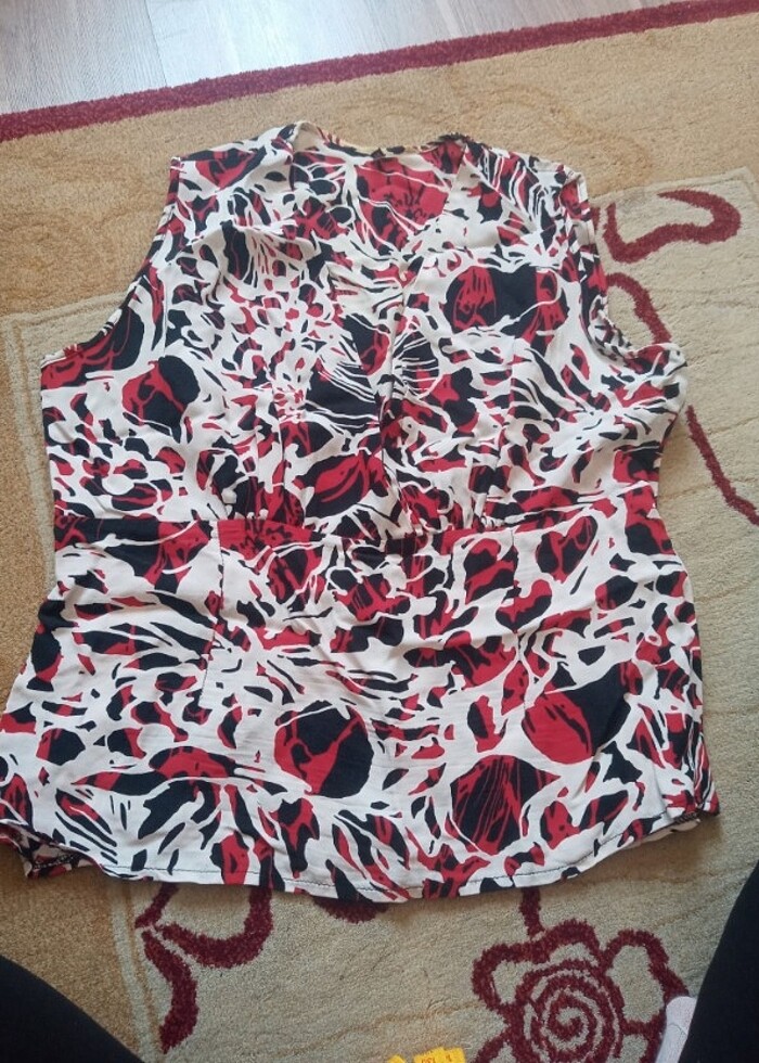 Yazlık ikili takım gömlek buluz etek - Görsel 3