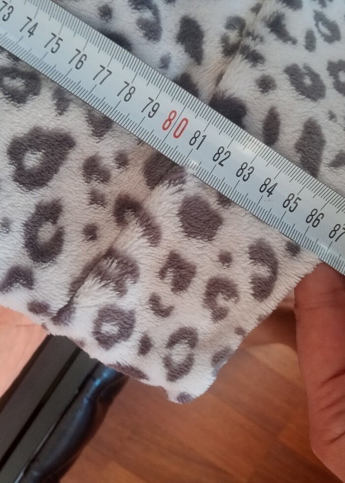 Kızlık polar kazak tunik - Görsel 3