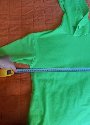 Kadın kapüşonlu spor kazak sweat - Görsel 5