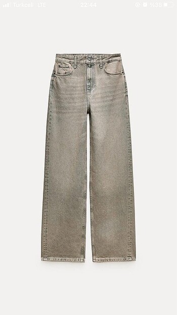Zara Wide leg yüksek bel pantolon+gömlek