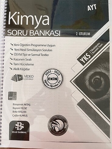 Ayt kimya bilgi sarmalı soru bankası