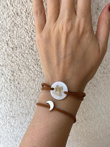 Tasarımcı 2'li çeşitli figürlü suni süet bileklik