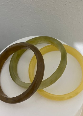 Elastik Bohem Bej Bileklik Seti - Görsel 2