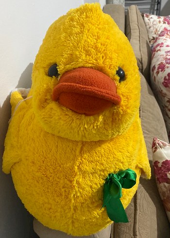 Sarı Peluş Ördek Oyuncak - Görsel 2