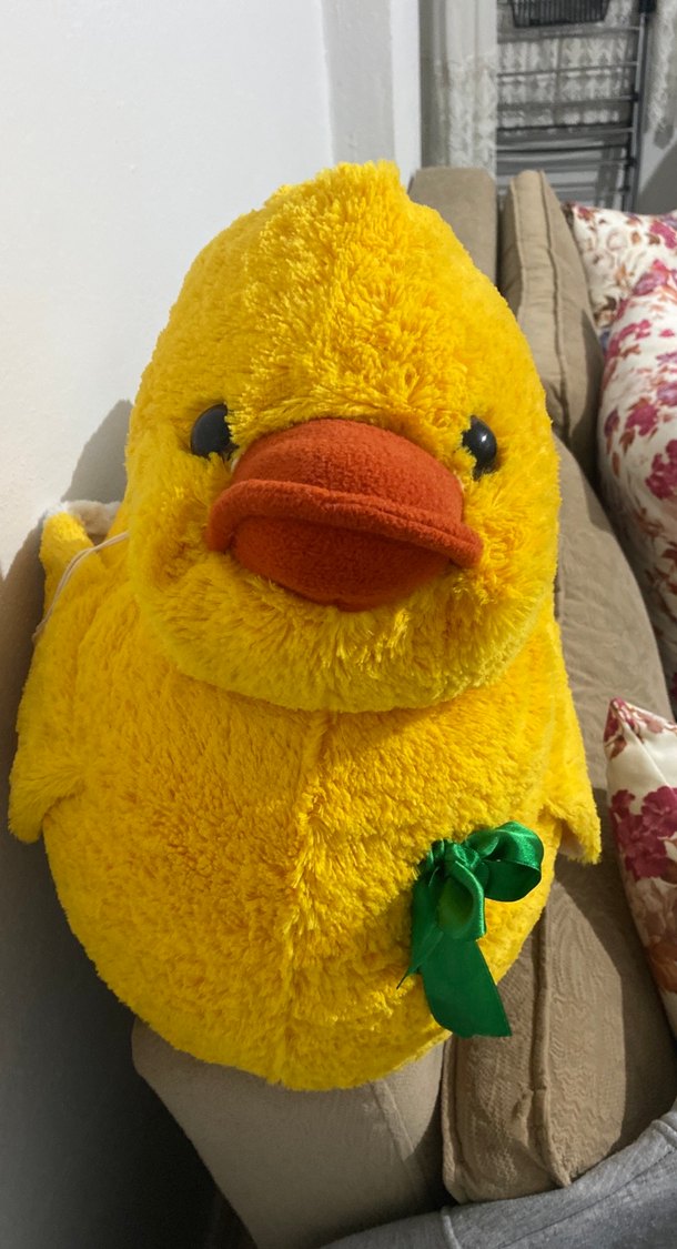 Sarı Peluş Ördek Oyuncak - Görsel 2