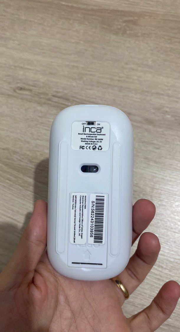 Mavi Inca Kablosuz Mouse - Görsel 2