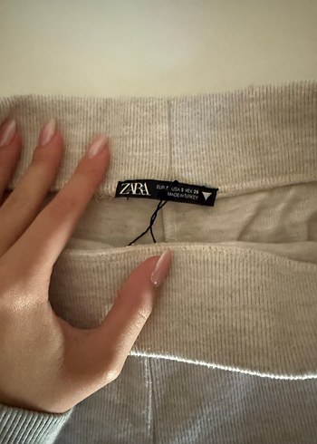 s Beden ten rengi Renk Zara triko pantolon