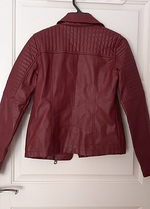 s Beden bordo Renk LCW DERİ CEKET