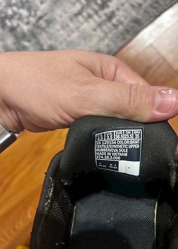 36,5 Beden mor Renk Mor Renkli Bağcıklı Stiletto Topuklu Kadın Spor Ayakkabı