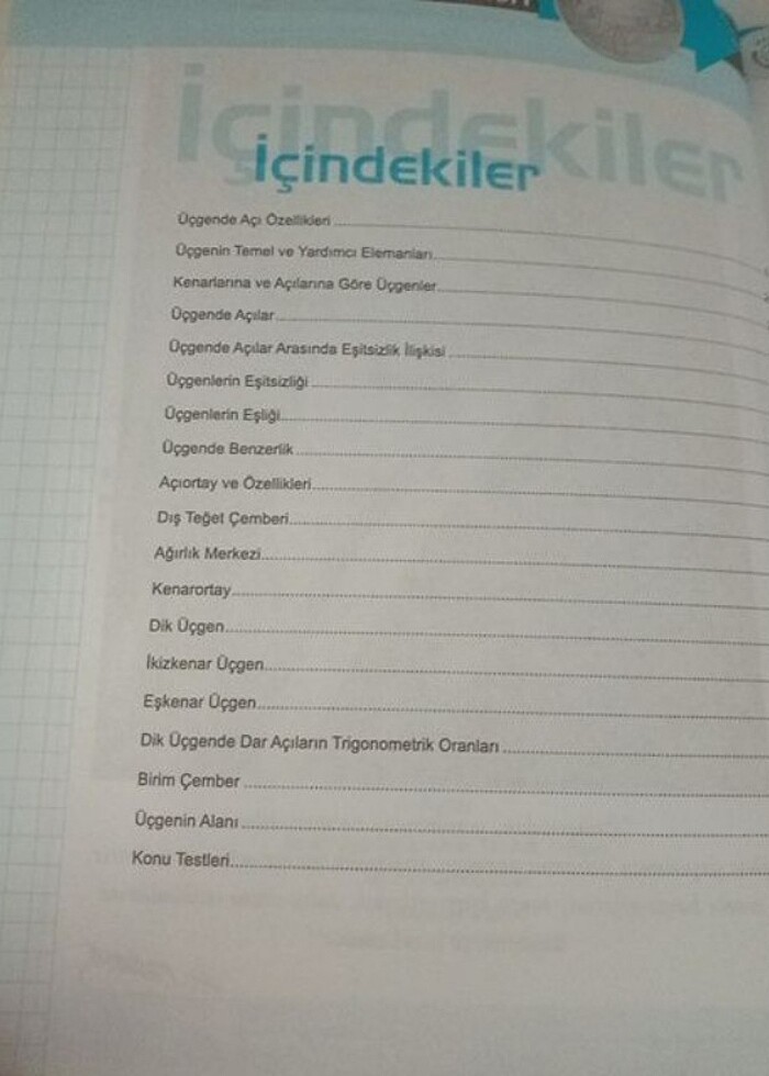 Matematik fasikül test kitabı - Görsel 3