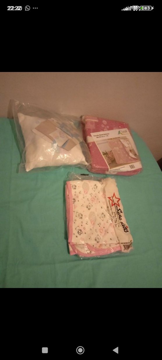 bebek battaniyeleri ve yastık - Görsel 2