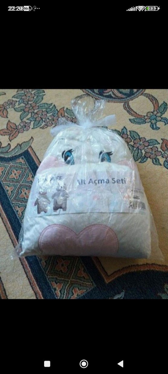 Tavşan figürlü alt açma takımı - Görsel 5