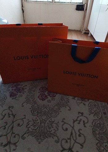 Louis Vuitton Kağıt Torbalar - Görsel 5