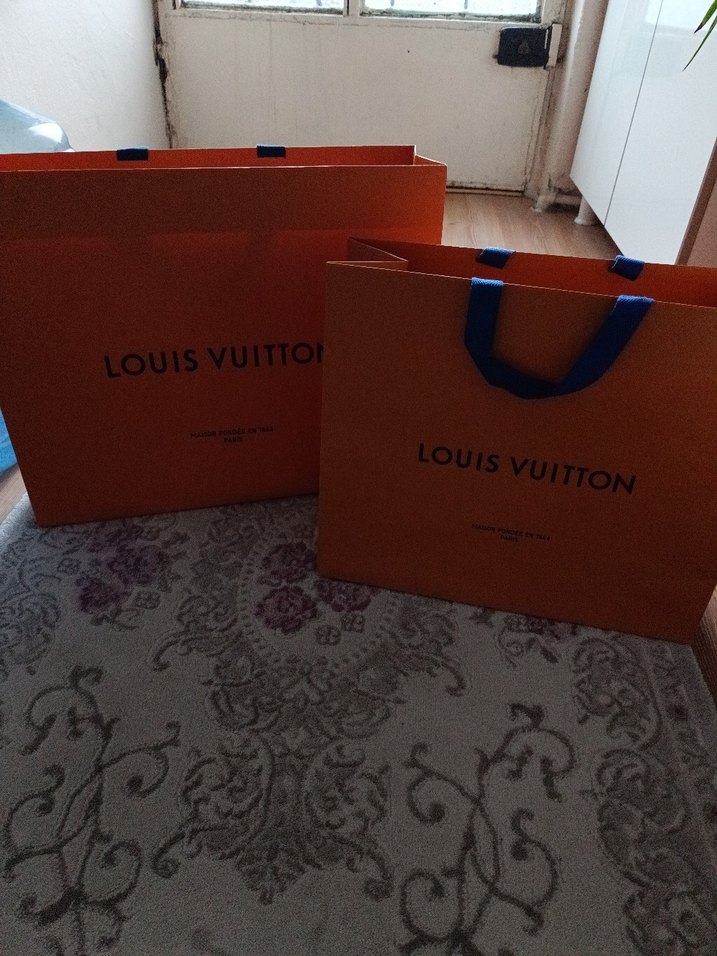 Louis Vuitton Kağıt Torbalar - Görsel 5