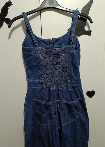 Xs beden,yumuşak kot kadın tulum. - Görsel 6