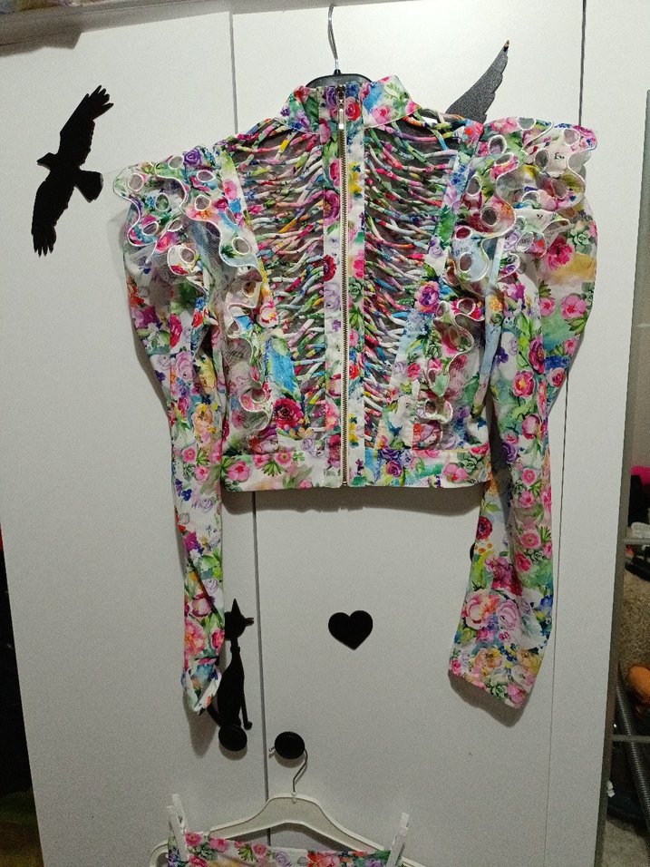 AISA 34 beden mini etekli ikili takım - Görsel 3