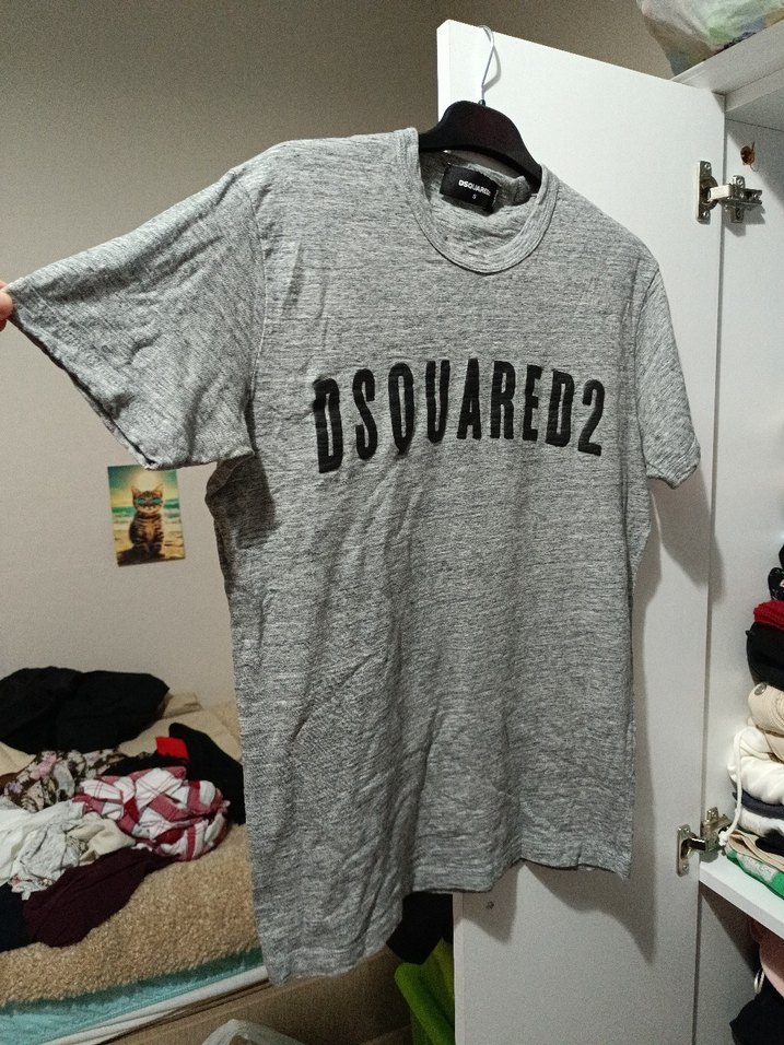 S beden Gri DSQUARED2 Erkek Tişört - Görsel 2