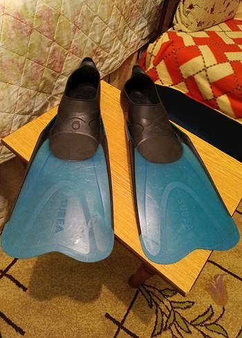 Decathlon subea kamuflaj şnorkel,palet ve gözlük takımı - Görsel 3