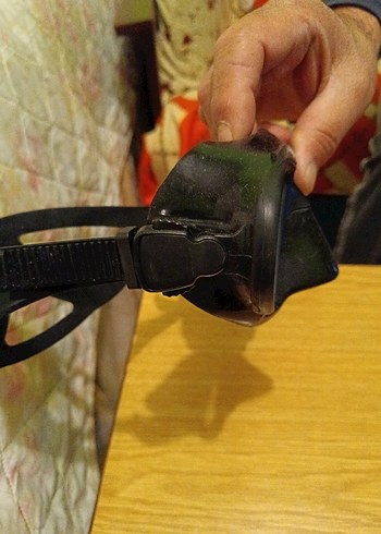 Decathlon subea kamuflaj şnorkel,palet ve gözlük takımı - Görsel 8