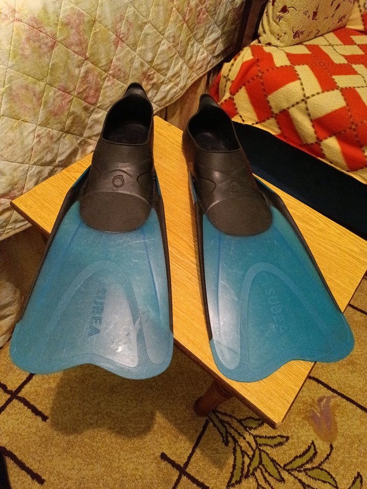 Decathlon subea kamuflaj şnorkel,palet ve gözlük takımı - Görsel 3