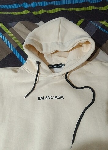 xxl Beden Balenciaga XXL kapüşonlu sweatshirt.